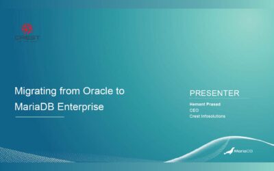 Migrasi dari Oracle ke MariaDB Enterprise