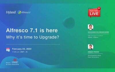 Alfresco 7.1 telah hadir – Mengapa sudah waktunya untuk meningkatkan?