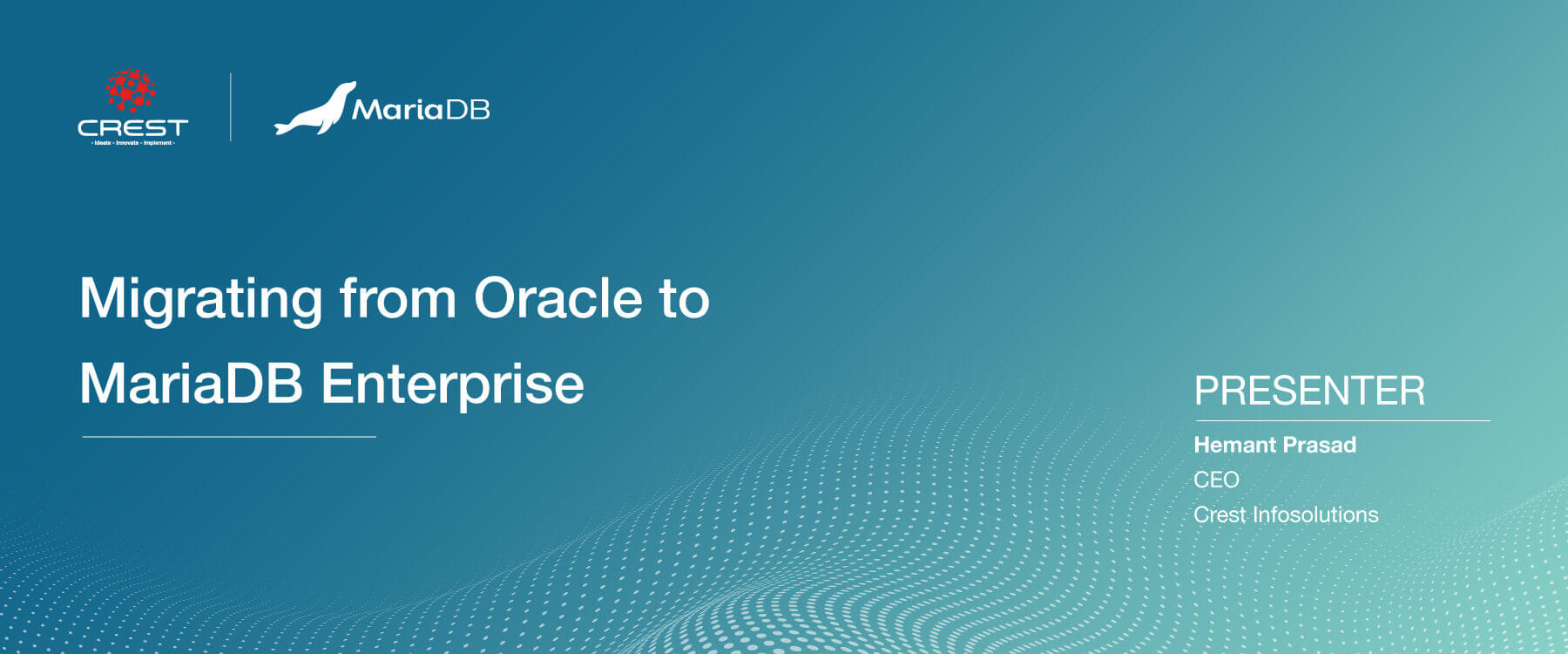 Migrating from Oracle to MariaDB Enterprise